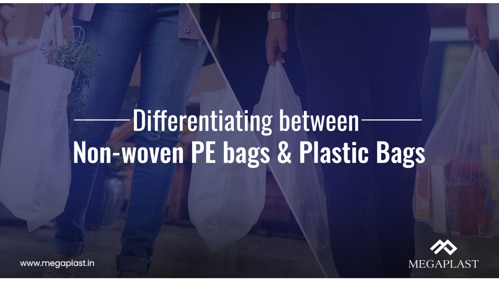 Differentiating between Non-woven PE bags and Plastic Bags