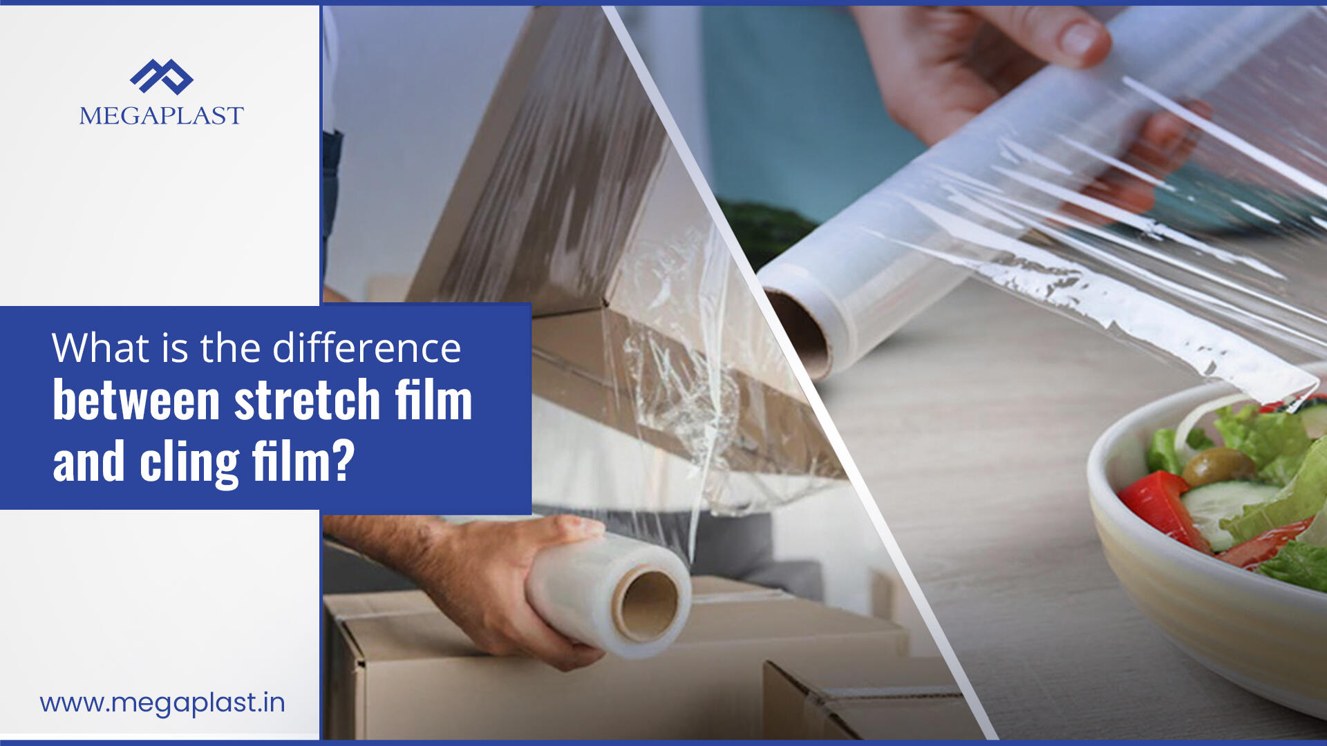What is the difference between stretch film and cling film?