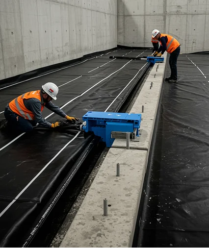 Concrete tanks and structures 