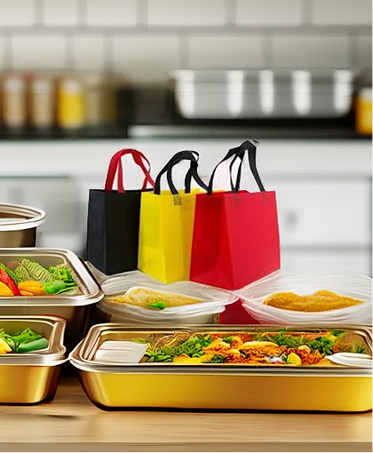 Food takeaway and catering