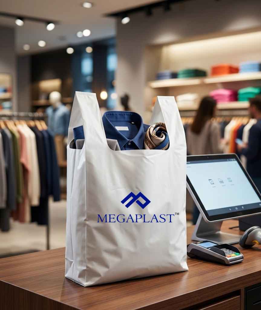 Megaplast T-shirt Bags for Retail Shops